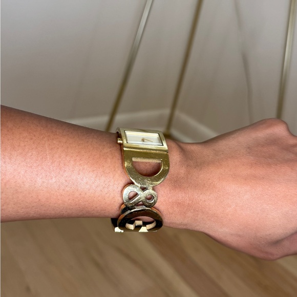 Dolce Gabbana watch/Cuff bracelet Gold - Picture 7 of 9